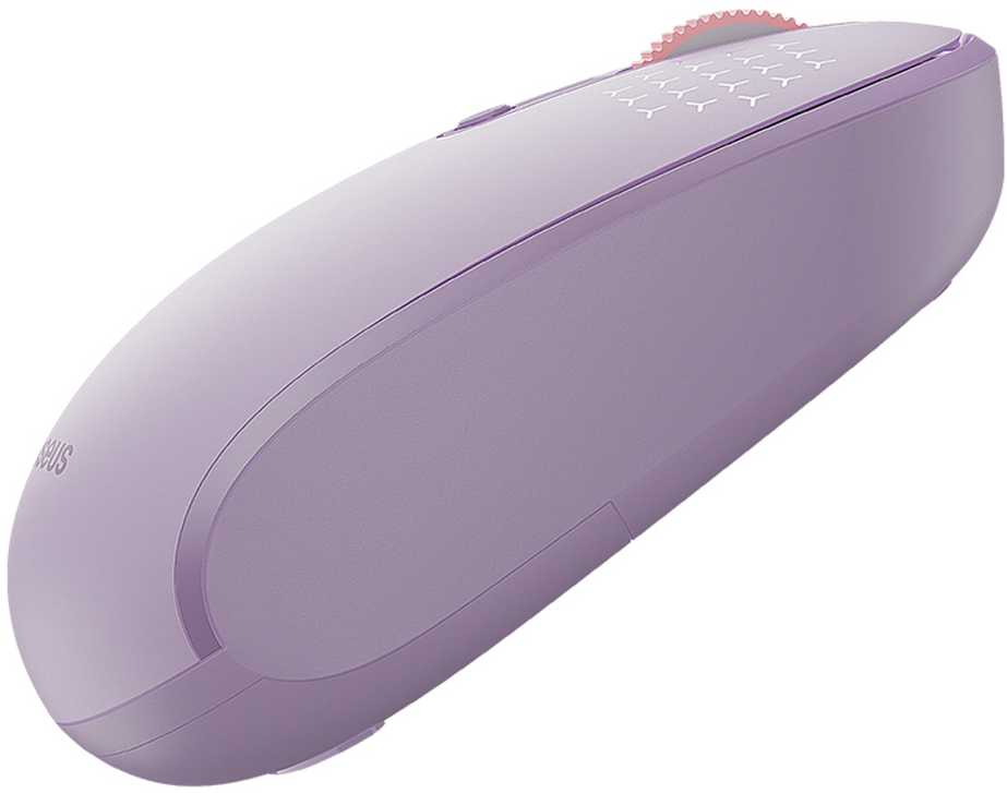 Belaidė pelė Baseus F01B Tri-mode 2.4G BT 5.0 1600 DPI (violetinė)