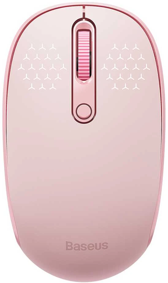 Belaidė pelė Baseus F01B Tri-mode 2.4G BT5.0 1600 DPI (rožinė)