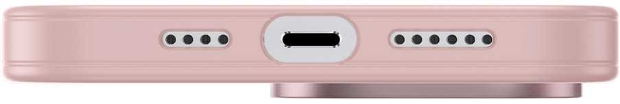 Dėklas Baseus Crystal átlátszó tok iPhone 13 Pro prietaisas (rózsaszín)