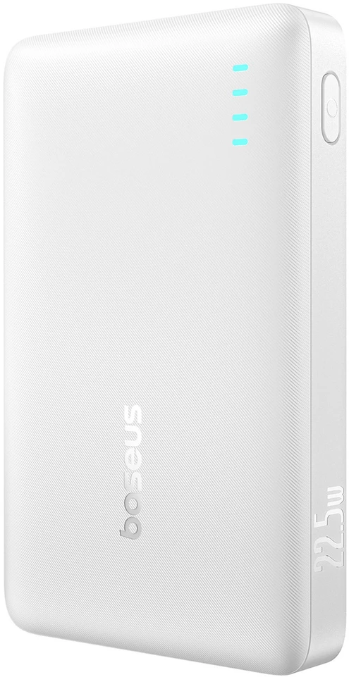 Baseus EnerFill FP21 10000 mAh USB-A USB-C 22.5W balta