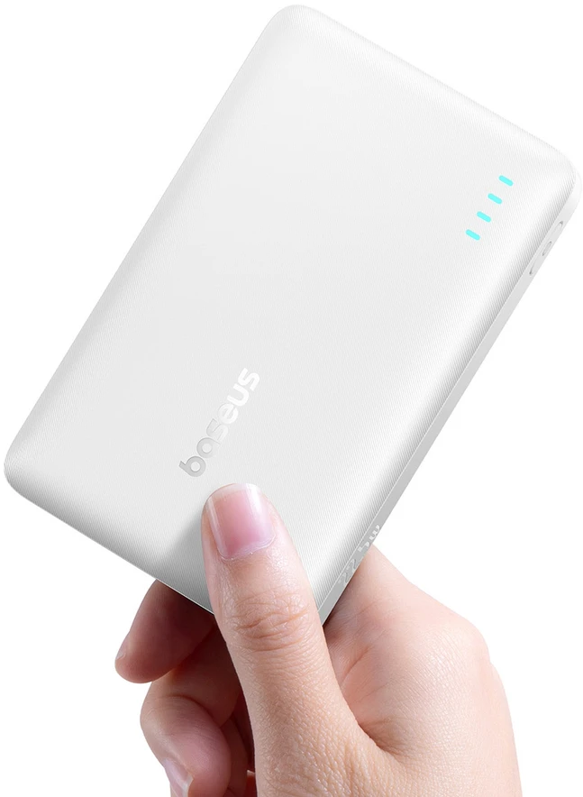 Baseus EnerFill FP21 10000 mAh USB-A USB-C 22.5W balta