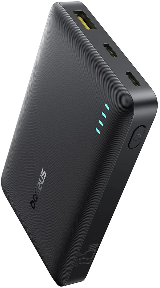 Baseus EnerFill FP21 10000 mAh USB-A USB-C 22.5W juoda