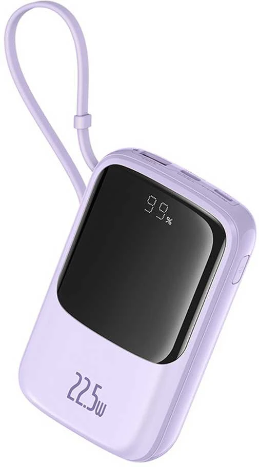 Baseus Qpow Pro+ 10000 mAh 22.5W violetinė