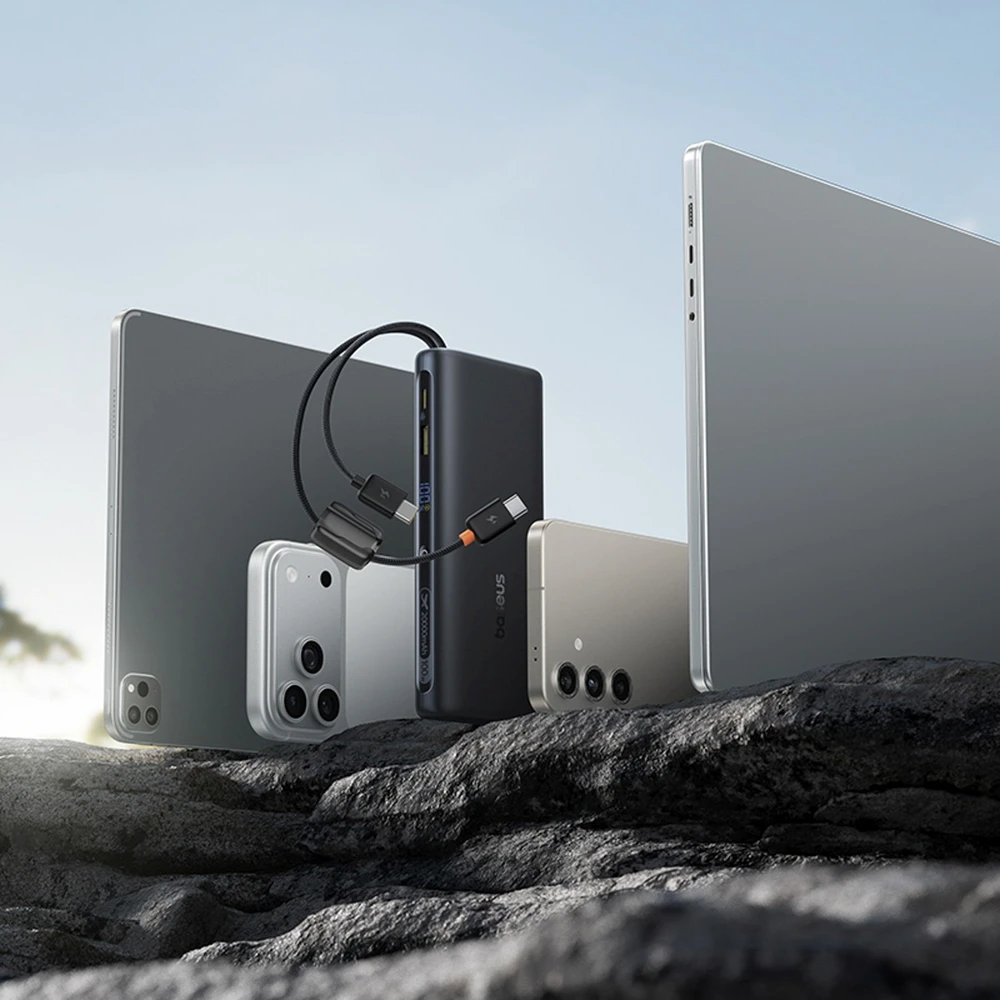 Baseus EnerFill FC41 20000 mAh USB-C 100W juoda