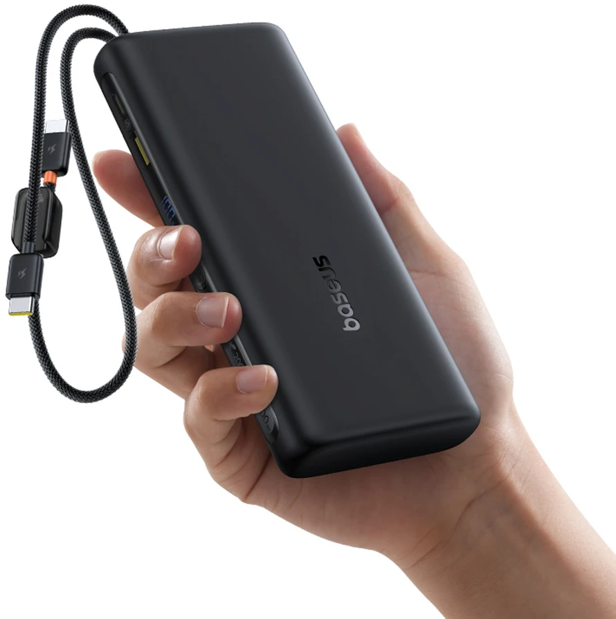 Baseus EnerFill FC41 20000 mAh USB-C 100W juoda