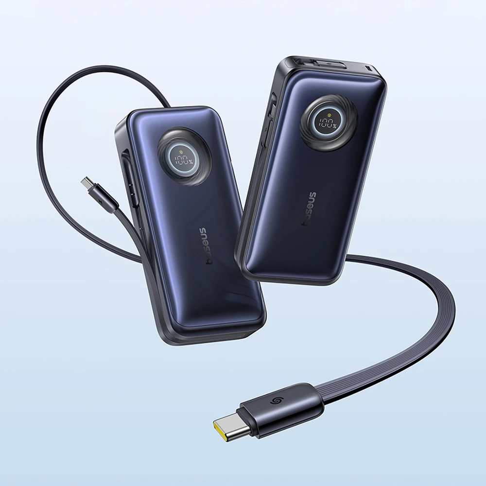Baseus EnerCore CR11 20000 mAh USB-C 100W juoda