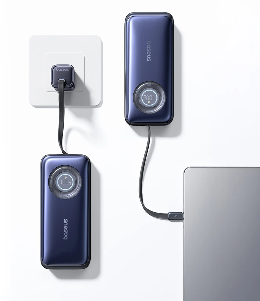 Baseus EnerCore CR11 20000 mAh USB-C 100W juoda