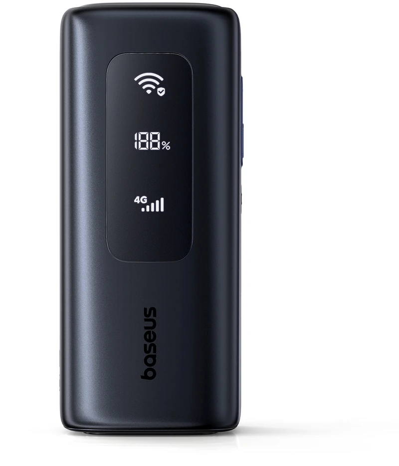 Baseus EnerGeek GX11 MiFi su funkcija Wi-Fi 20000 mAh 67W juoda