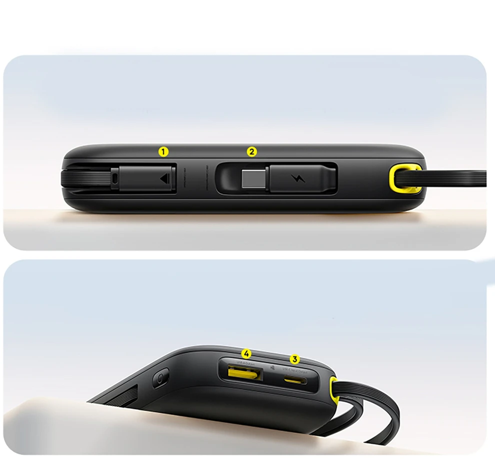 „Baseus EnerFill FC31 QPow3“ 20000 mAh 45W juodas
