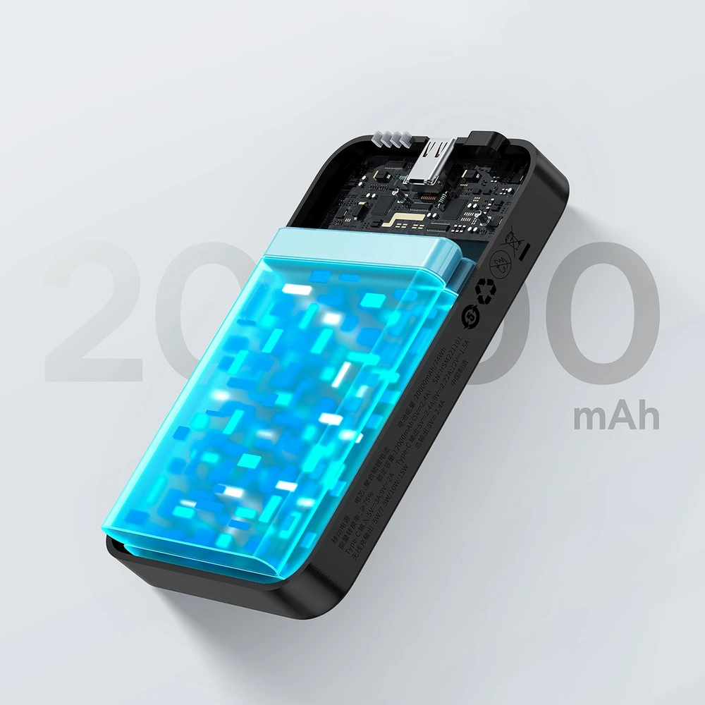 Baseus EnerFill FM41 20000 mAh 20W juoda