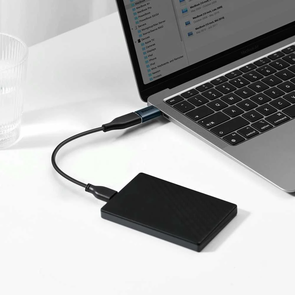 Baseus Ingenuity USB-C – USB-A OTG adapteris - Mėlynas