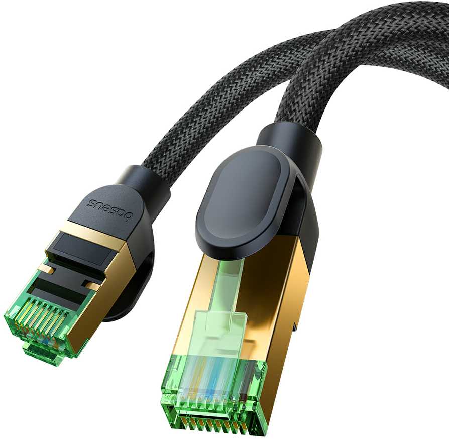 Pintas tinklo kabelis cat8 Baseus Ethernet RJ45 40Gbps 1m