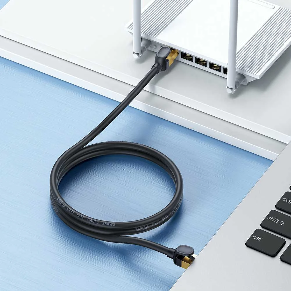 Baseus Ethernet RJ45 10Gbps tinklo kabelis 1m