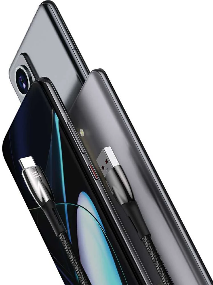 USB laidas, skirtas USB-C Baseus Glimmer serijai, 100 W, 1 m (juodas)
