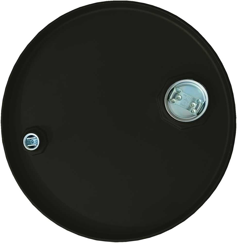 Beczkopol Plieninė metalinė statinė TH 60L, kamščiai 2 ir 3/4 - JUODA