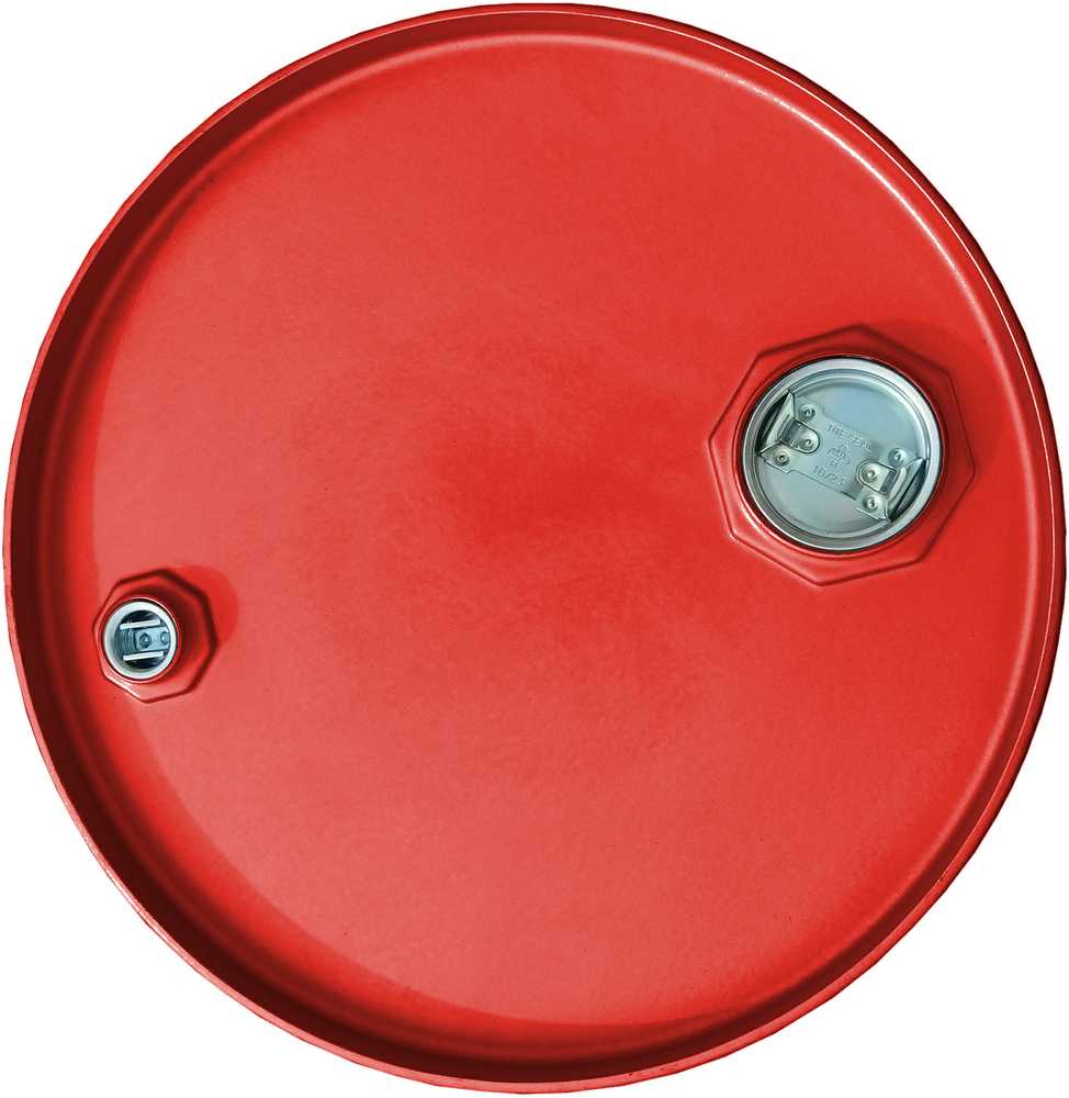 Beczkopol Plieninė metalinė statinė TH 60L, kamščiai 2 ir 3/4 - RAUDONA
