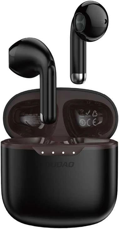 Dudao U18 Bluetooth 5.1 TWS belaidės ausinės - juodas
