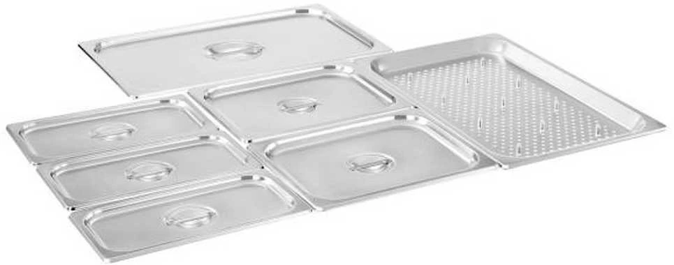 Bain-marie laisvai pastatomas vandens šildytuvas su čiaupu 6 x GN 150mm 55L Royal Catering