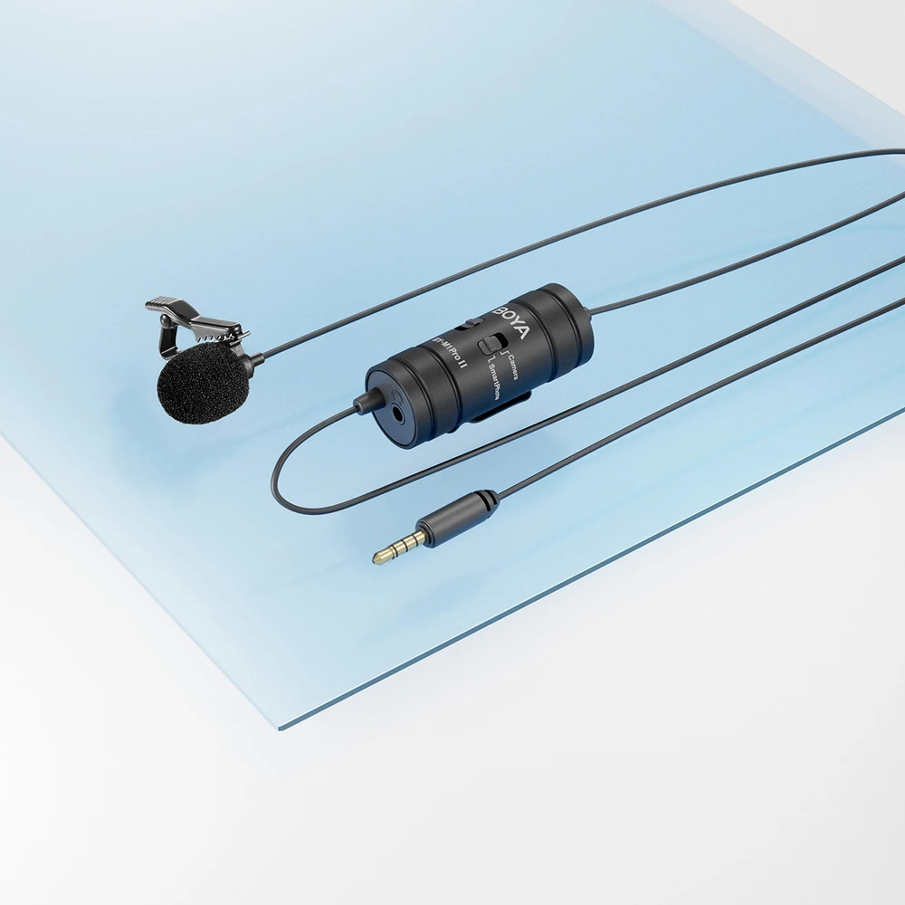 Boya BY-M1 Pro II Lavalier mikrofonas