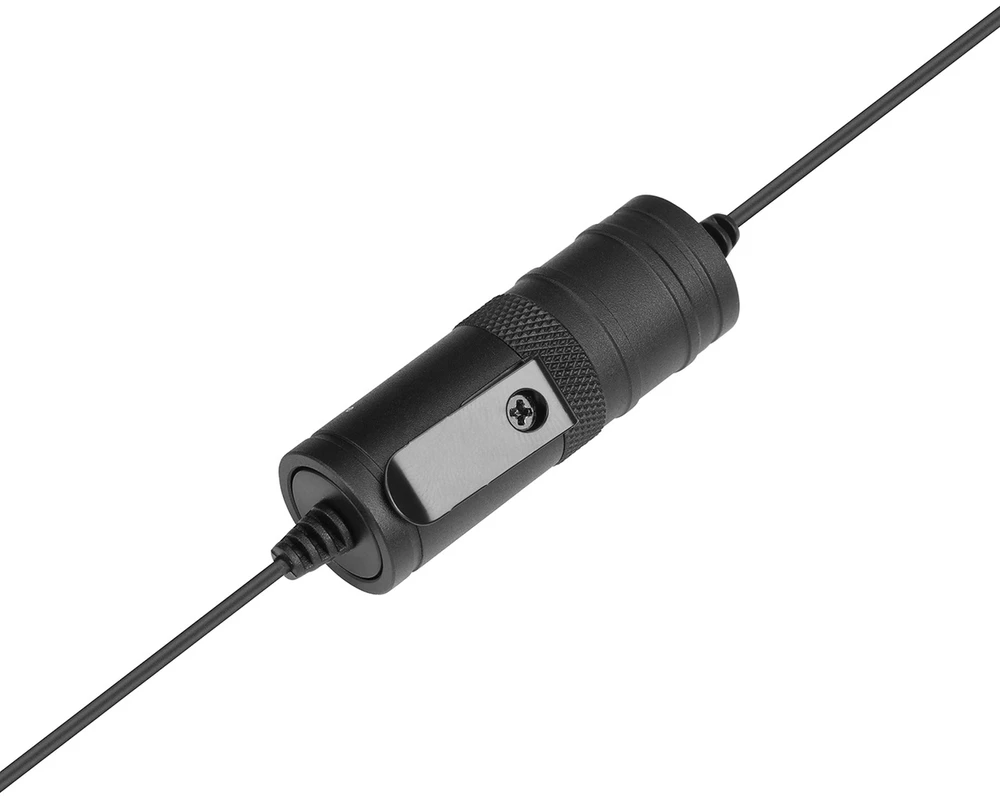 Mikrofonas BOYA 65-18000 HZ, 6.3 mm stereo adapteris, juodas / BY-M1 / BOYA10003