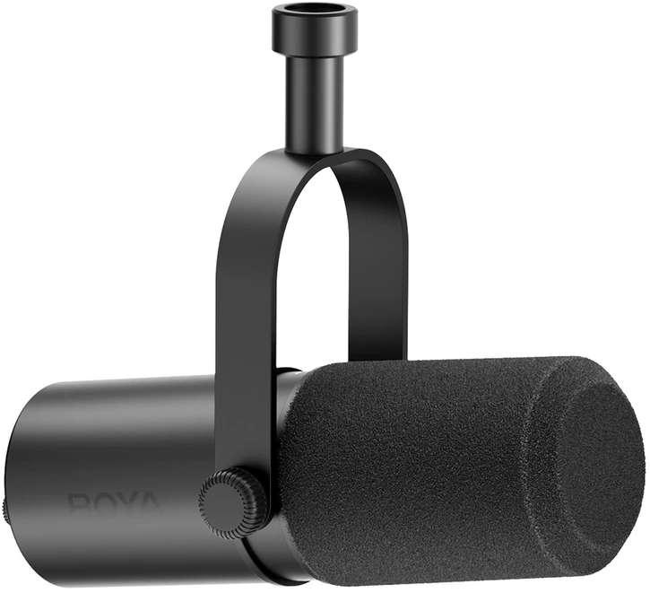 BOYA CastMic P60 laidinis USB XLR studijinis mikrofonas - Juodas