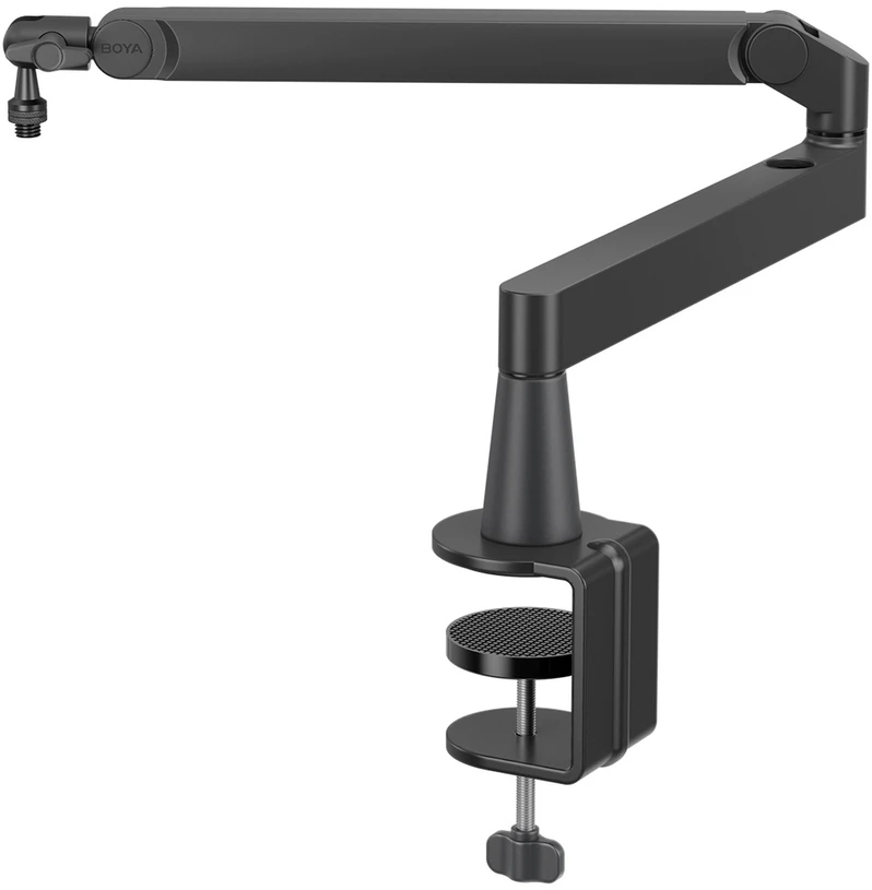 BOYA MIC ARM LP žemo profilio mikrofono laikiklis su spaustuku - juodas