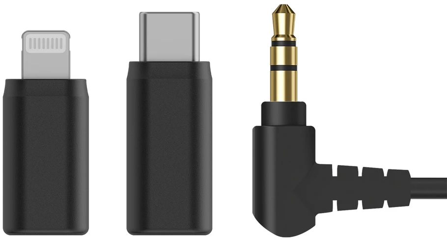 BOYA BOYAMIC 2-02 belaidžiai mikrofonai 2.4 GHz USB-C - Juodas