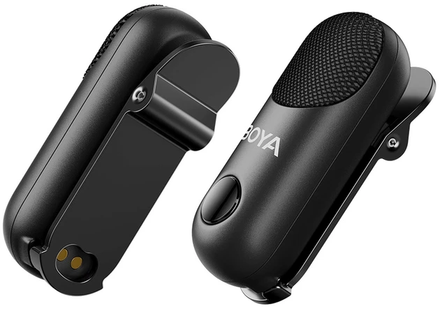 Mikrofonas BOYA MAGIC-02 belaidis 2.4GHz USB-C - juoda