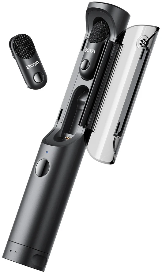 Mikrofonas BOYA MAGIC-05 belaidis 2.4GHz USB-C - juoda