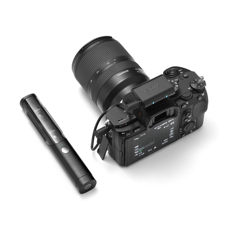 Mikrofonas BOYA MAGIC-03 belaidis 2.4GHz USB-C - juoda