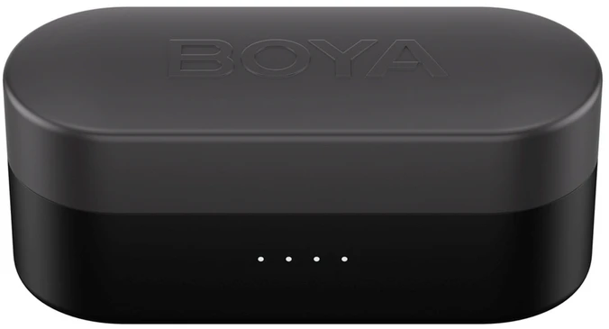 BOYA BOYALINK 3-02 belaidžiai mikrofonai 2.4GHz USB-C - Juodas