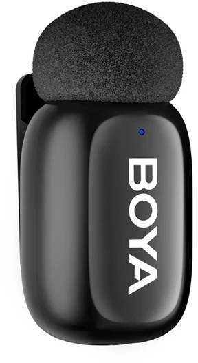 Mikrofony BOYA mini 2-02 belaidės 2.4GHz USB-C - juoda