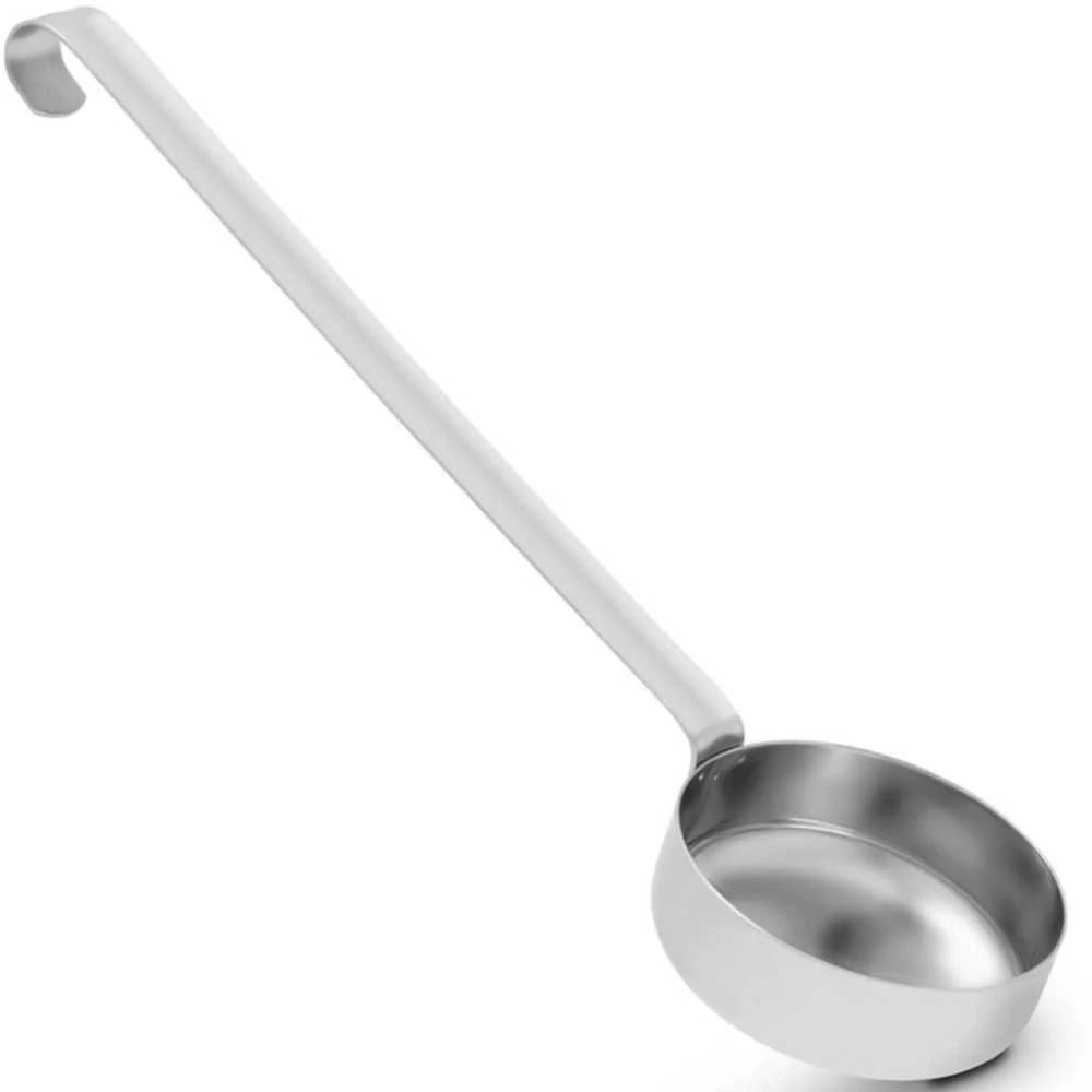 GI.METAL Nerūdijantis plienas flat bottom dose ladle. 170 gr capacity
