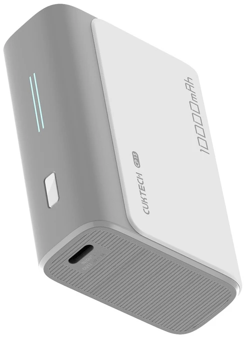 CUKTECH 30W 10000mAh išorinė baterija 1C1A - CP13 - pilka spalva