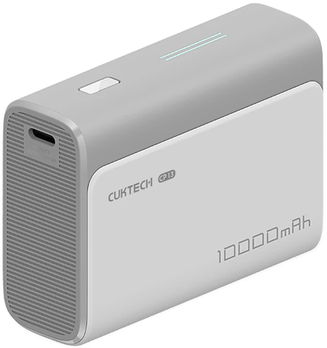 CUKTECH 30W 10000mAh išorinė baterija 1C1A - CP13 - pilka spalva