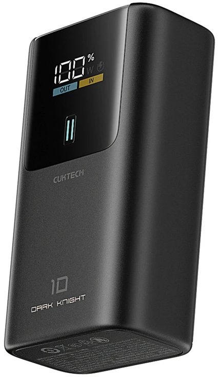 Cuktech PB1055 55W 10000mAh išorinė baterija – pilka