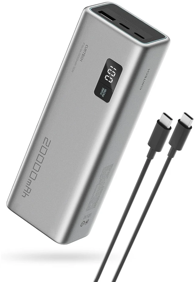 Cuktech P+Series No. 15 Powerbank 150W 20000mAh - Gray
