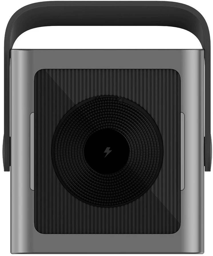 Cuktech išorinė baterija 300W 40000mAh su belaidžiu įkrovimu 2x USB-C + 2x USB-A - Juodas