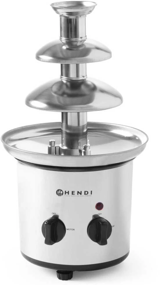 Šokolado fontanas šokoladiniam fondiu, plieno, 46 W - Hendi 274101