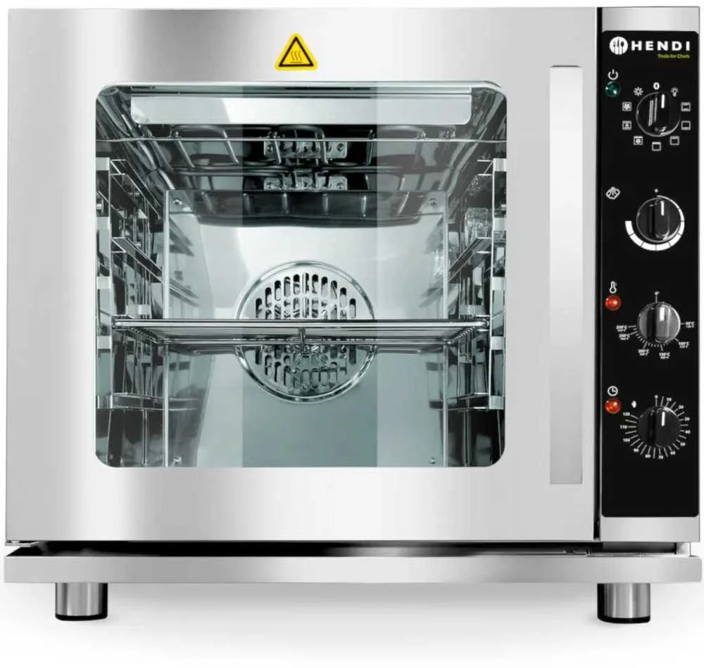Daugiafunkcinė konvekcinė garinė orkaitė 4 x GN2/3 3000W 230V - Hendi 225929