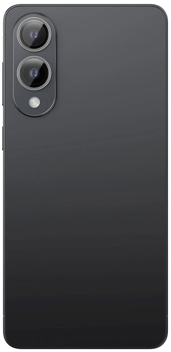 „AmazingThing Radix AR“ objektyvo stiklinis dėklas „Samsung S25 Edge Camera Island“ – skaidrus