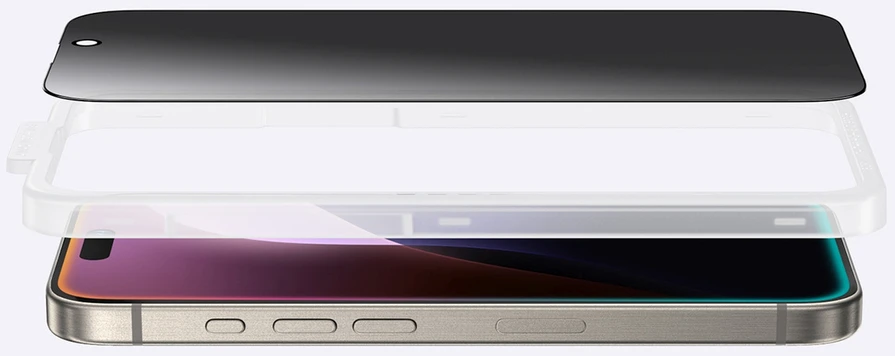 „AmazingThing Radix“ grūdintas apsauginis stiklas „iPhone 16 Pro“ telefonui