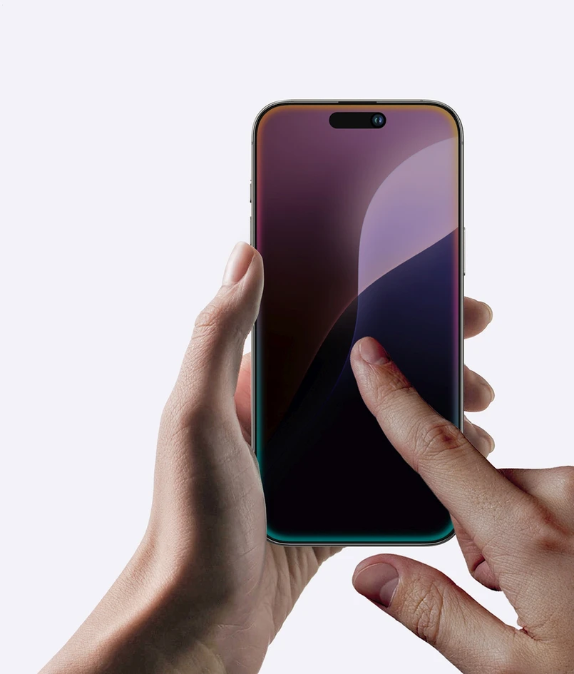 „AmazingThing Radix“ grūdintas apsauginis stiklas „iPhone 16 Pro“ telefonui