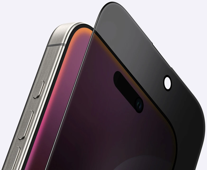 AmazingThing Radix Privacy Glass Privacy Apsauginis stiklas skirtas Apple iPhone 16