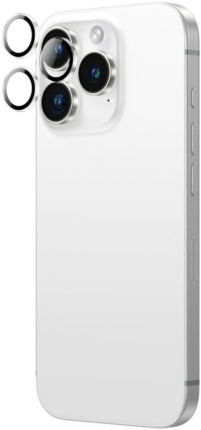AmazingThing AR 3 Lens Glass Full Clear Apsauginis stiklas skirtas Apple iPhone 16 Pro / 16 Pro Max – Transparent