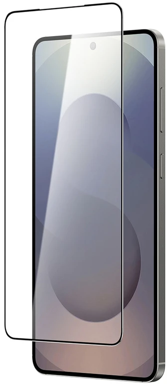 AmazingThing Radix Full Glass Apsauginis stiklas with Juodas Frame skirtas Samsung S25 Edge