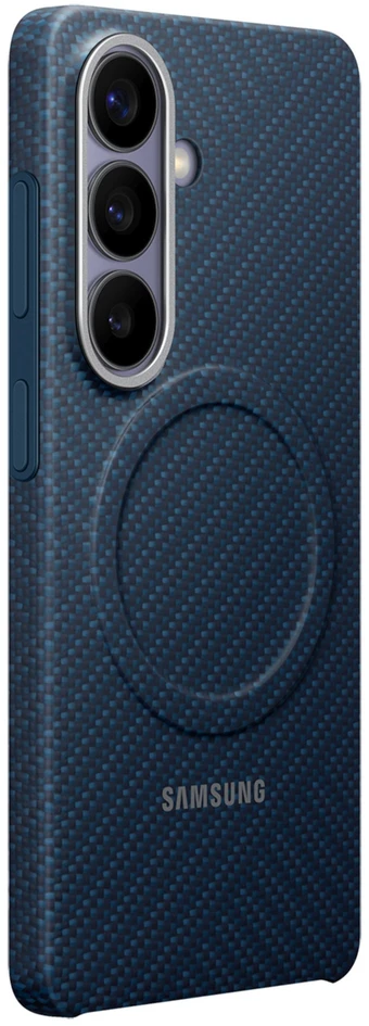 KS942SC anglies pluošto magnetinis dėklas Samsung Galaxy S26, Mėlyna Violet
