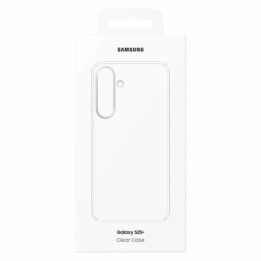 Dėklas „Samsung Galaxy S25+“ skaidrus dangtelis, skaidrus