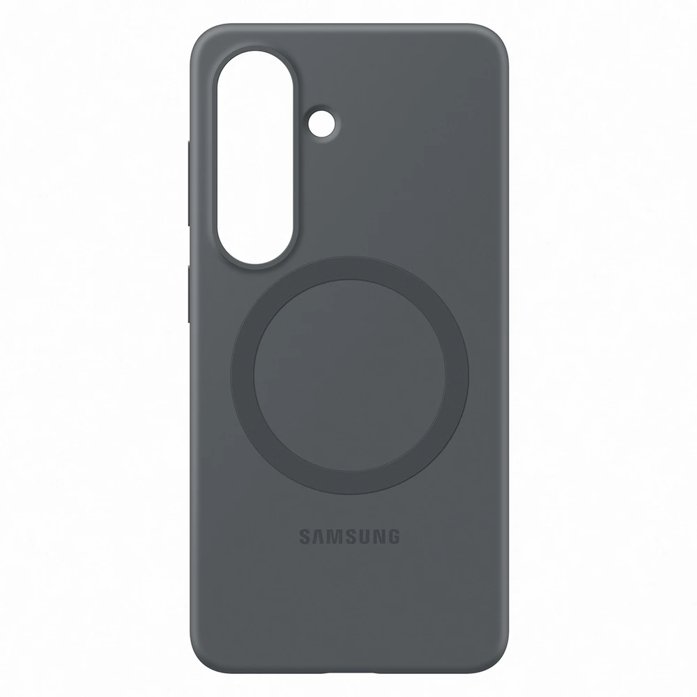 Dėklas Samsung Galaxy S26 Silicone Magnet Cover Juodas