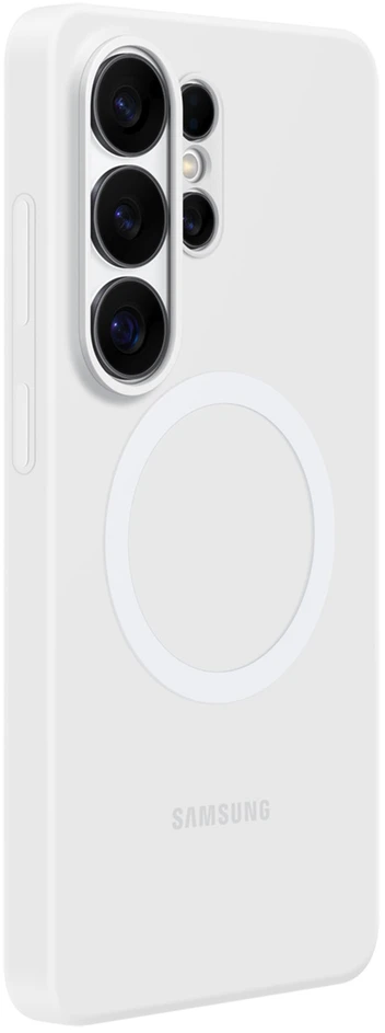 Dėklas ES948CW Silicone Magnet Case Samsung Galaxy S26 Ultra, Baltas